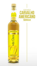 CACHAÇA CARVALHO AMERICANO ONDA CLARA 500 ML