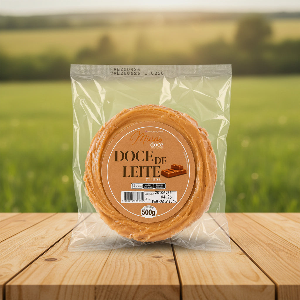 DOCE DE LEITE EM BARRA 500G