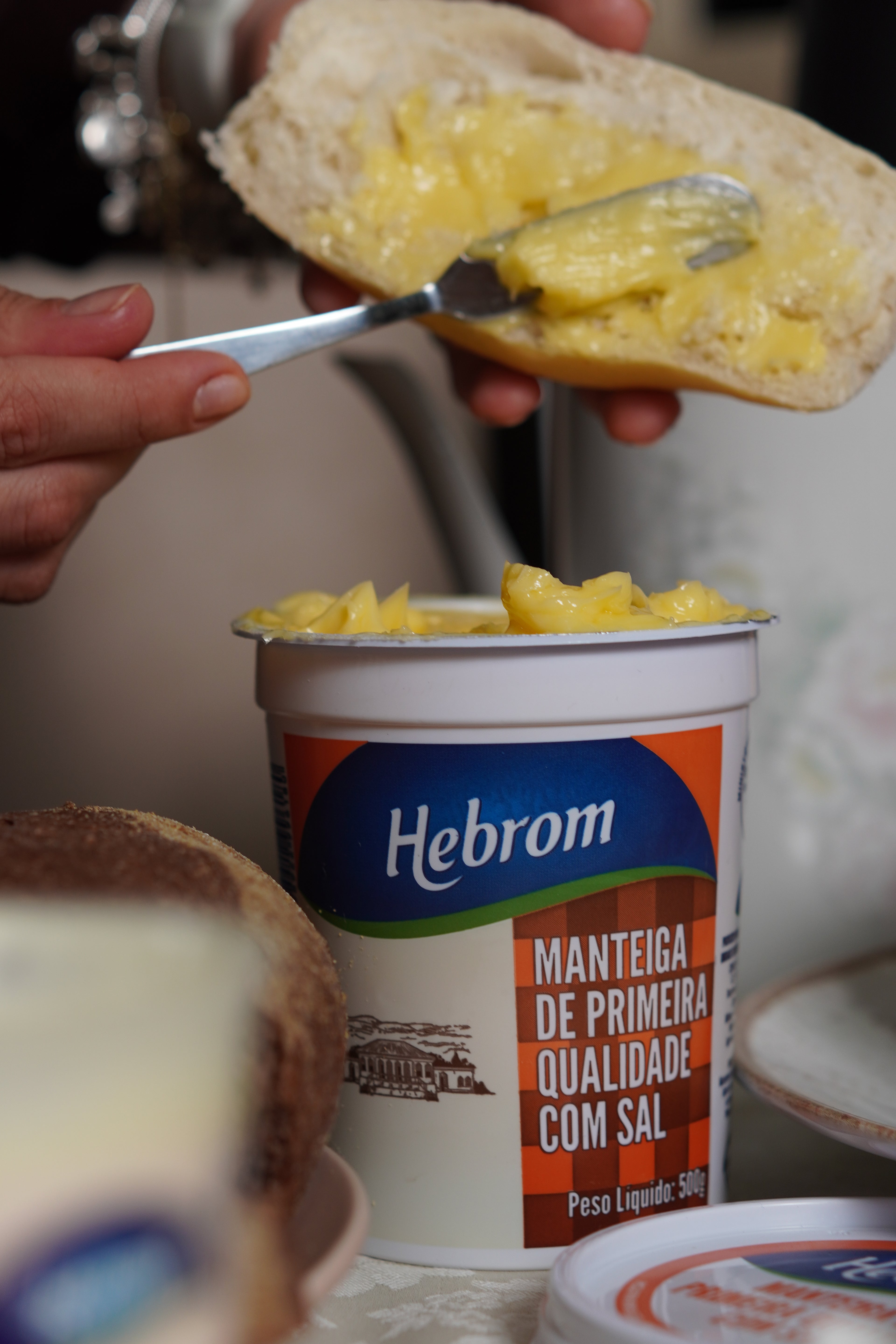 MANTEIGA HEBROM COM SAL POTE 200G