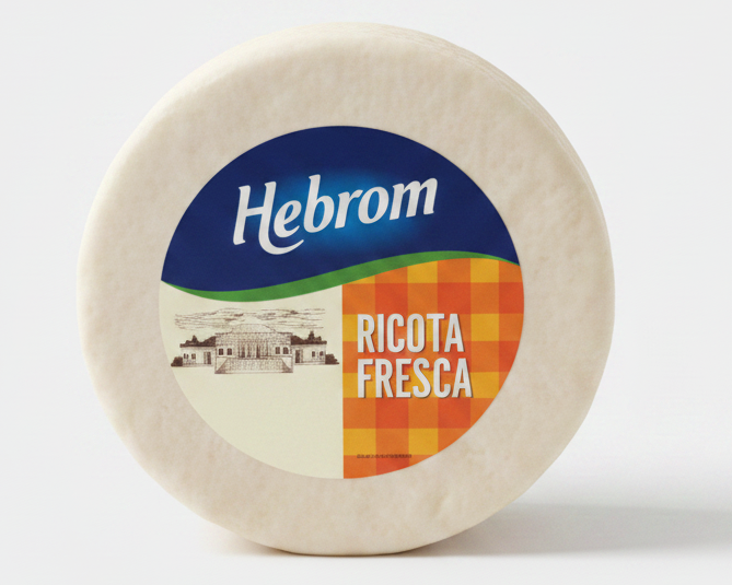 QUEIJO RICOTA FRESCA HEBROM (aprox. 500g)